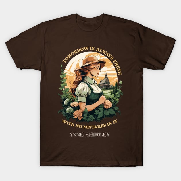 Anne of Green Gables, Bookish Classic Literature T-Shirt by OutfittersAve